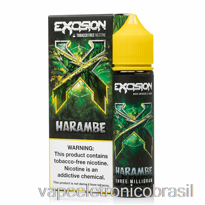 Vape Vaporesso Harambe - Excisão - Alt Zero - 60ml 3mg